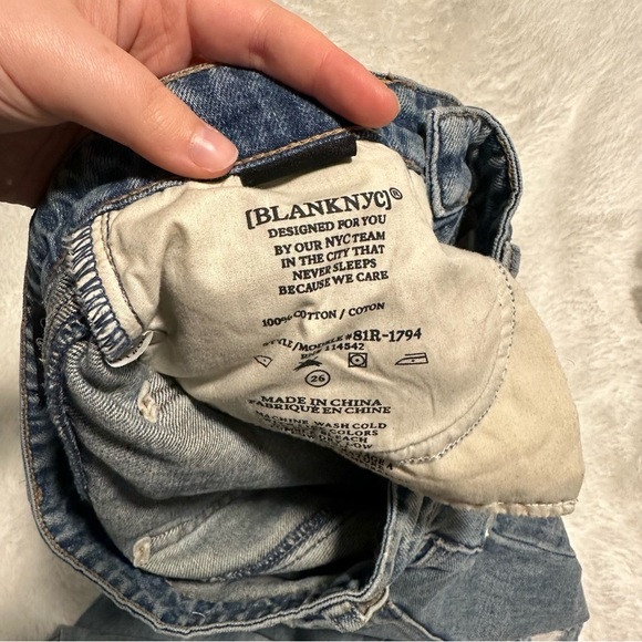 Blank NYC The Madison Crop In Double Agent - Picture 14 of 14